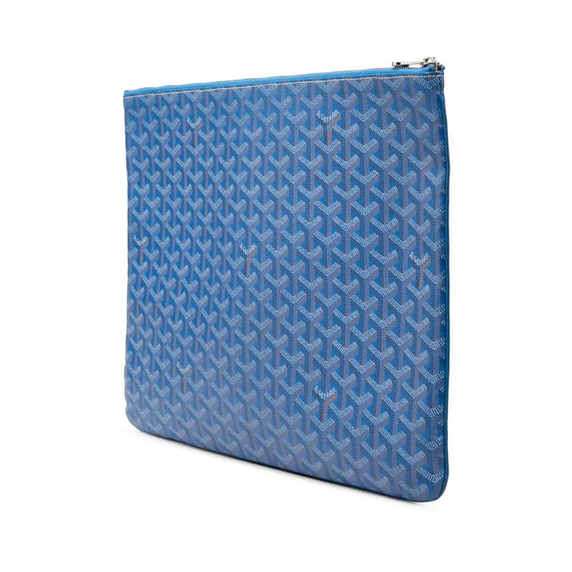Goyard Goyardine Senat GM Blue Very good condition - Back View