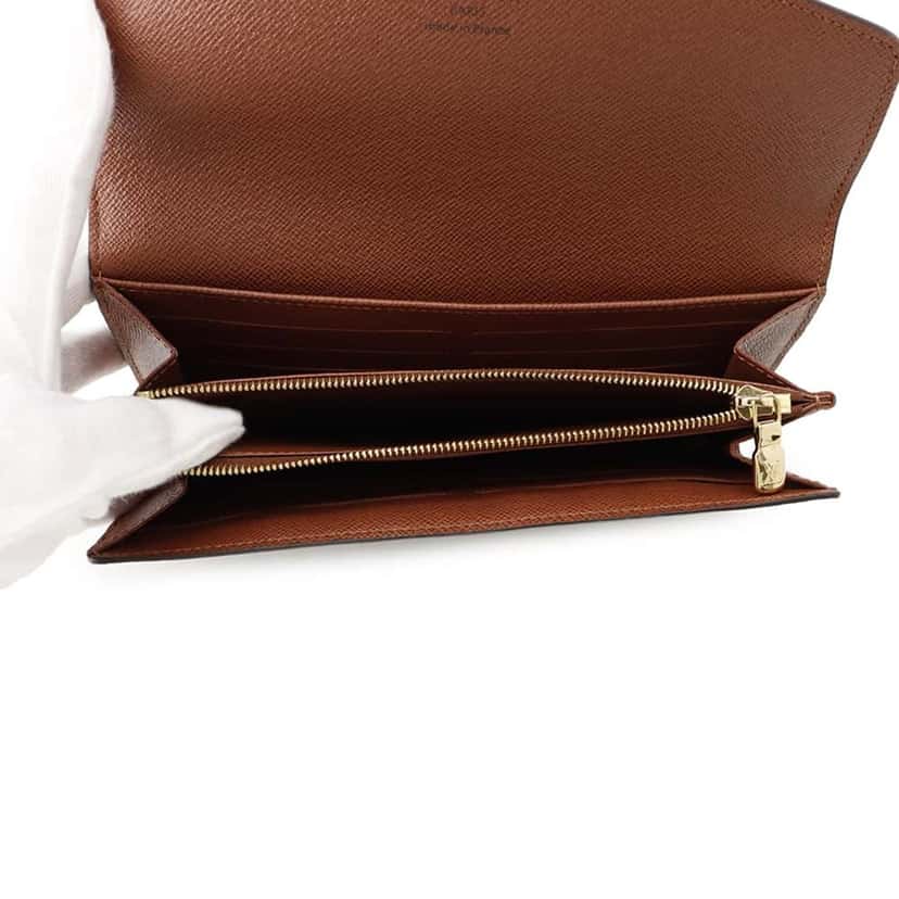 Louis Vuitton Monogram Portefeuille Sarah Brown Very good condition - Box View
