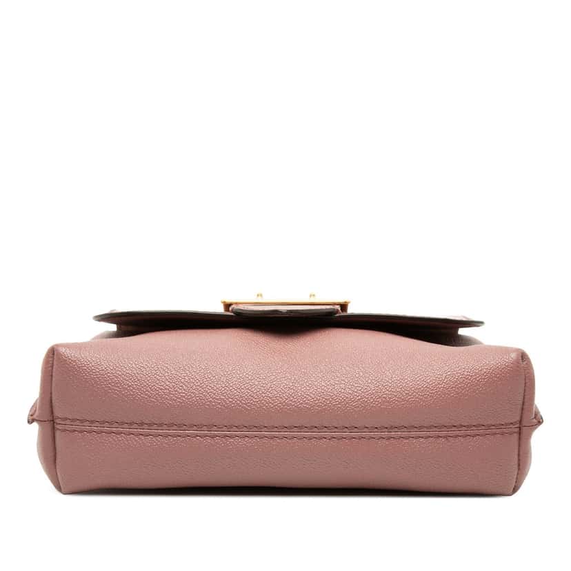 Burberry Small Leather Medley Buckle Crossbody Pink Leather Very good condition - Inside View