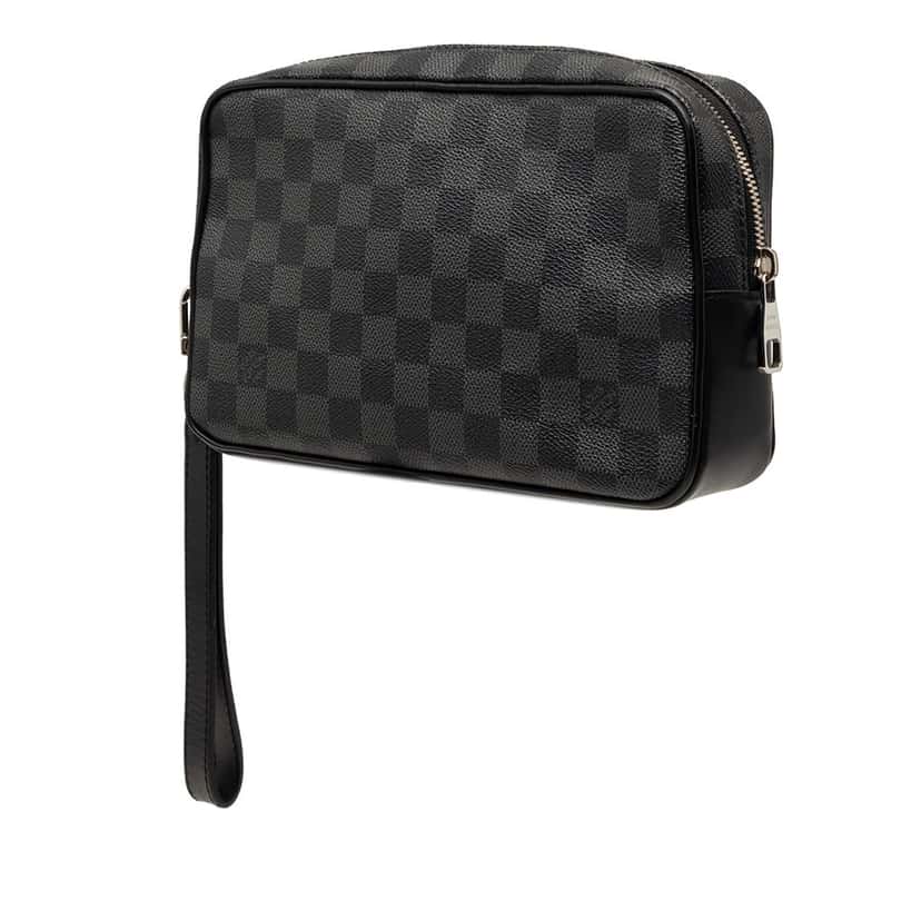 Louis Vuitton Damier Graphite Kasai Black Very good condition - Back View