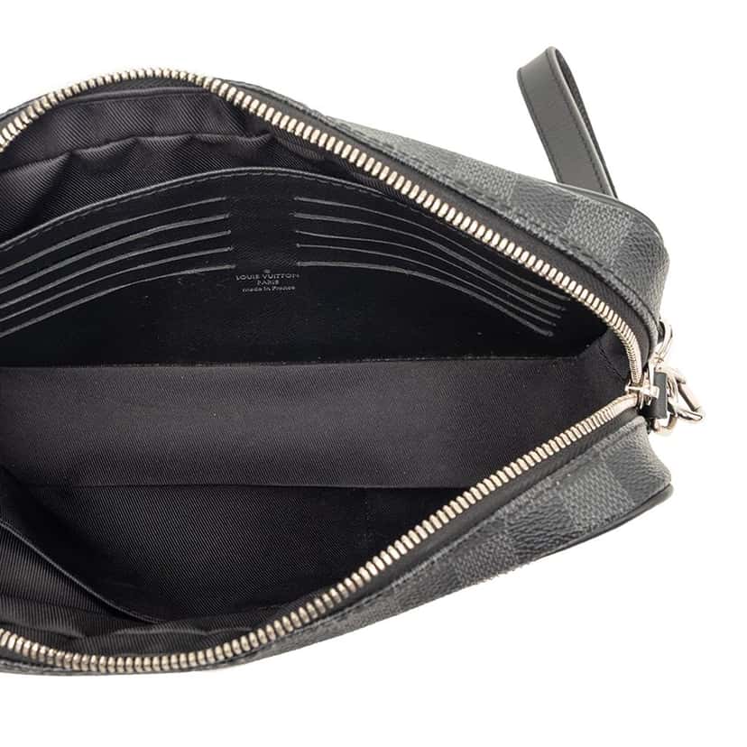 Louis Vuitton Damier Graphite Kasai Black Very good condition - Model View