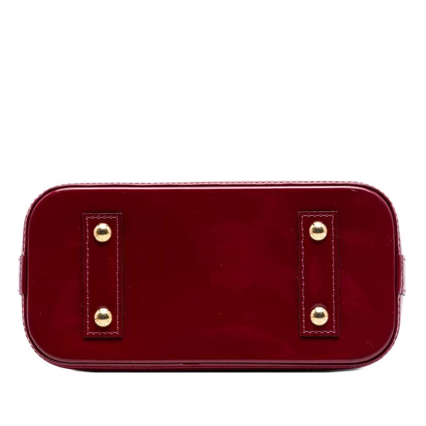 Louis Vuitton Monogram Vernis Alma BB Pink Leather Very good condition - Inside View