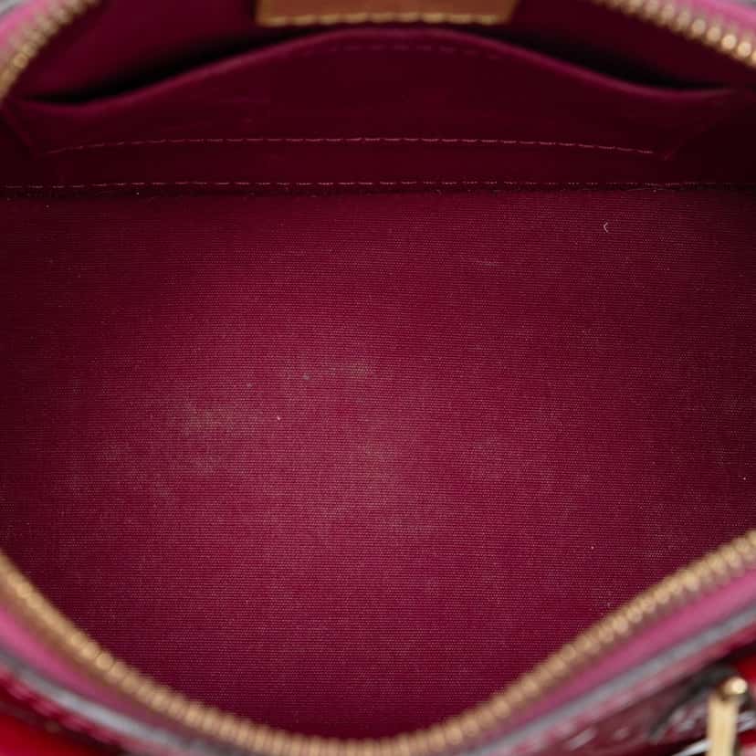 Louis Vuitton Monogram Vernis Alma BB Pink Leather Very good condition - Model View