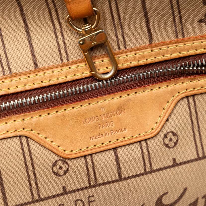 Louis Vuitton Monogram Neverfull MM Brown Very good condition - Box View