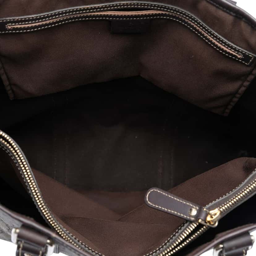 Gucci GG Supreme Joy Vertical Tote Beige Very good condition - Model View