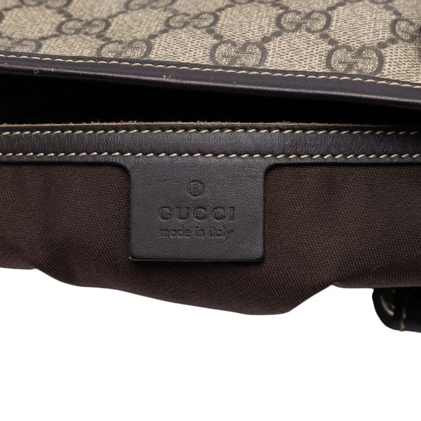 Gucci GG Supreme Joy Vertical Tote Beige Very good condition - Box View