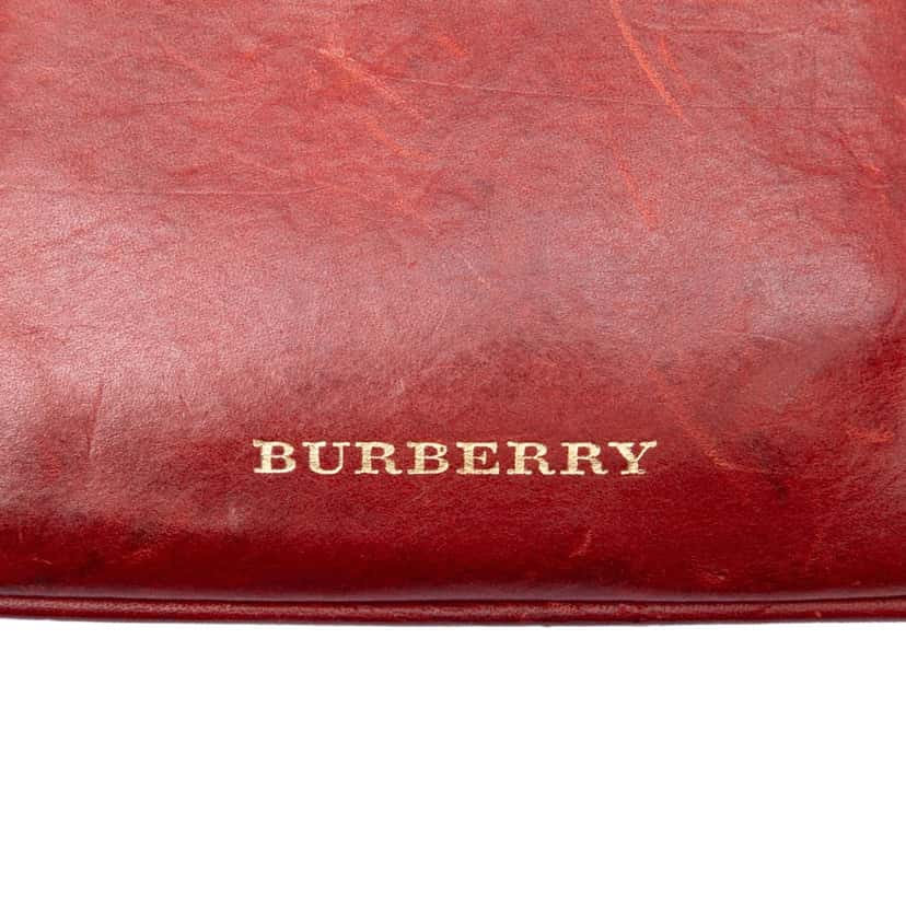 Burberry House Check Canvas Crossbody Brown Very good condition - Box View