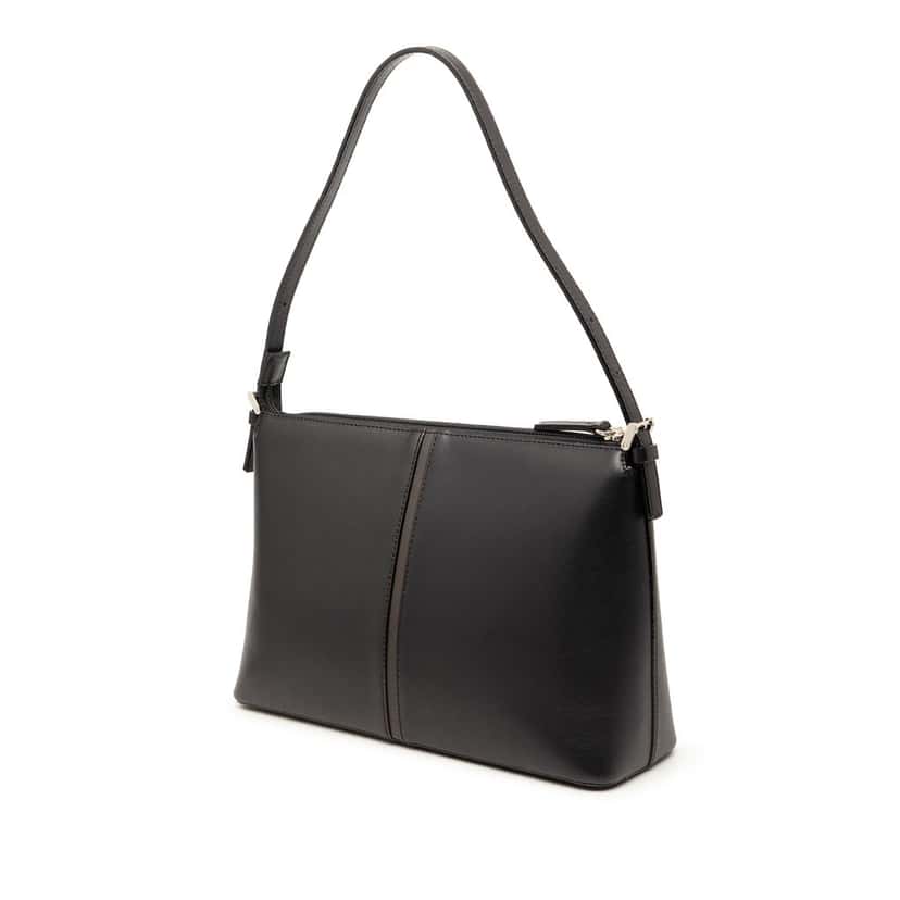 Burberry Leather Shoulder Bag Black Leather Very good condition - Back View
