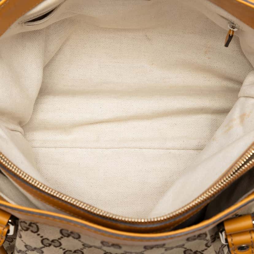 Gucci GG Canvas Sukey Tote Beige Very good condition - Model View