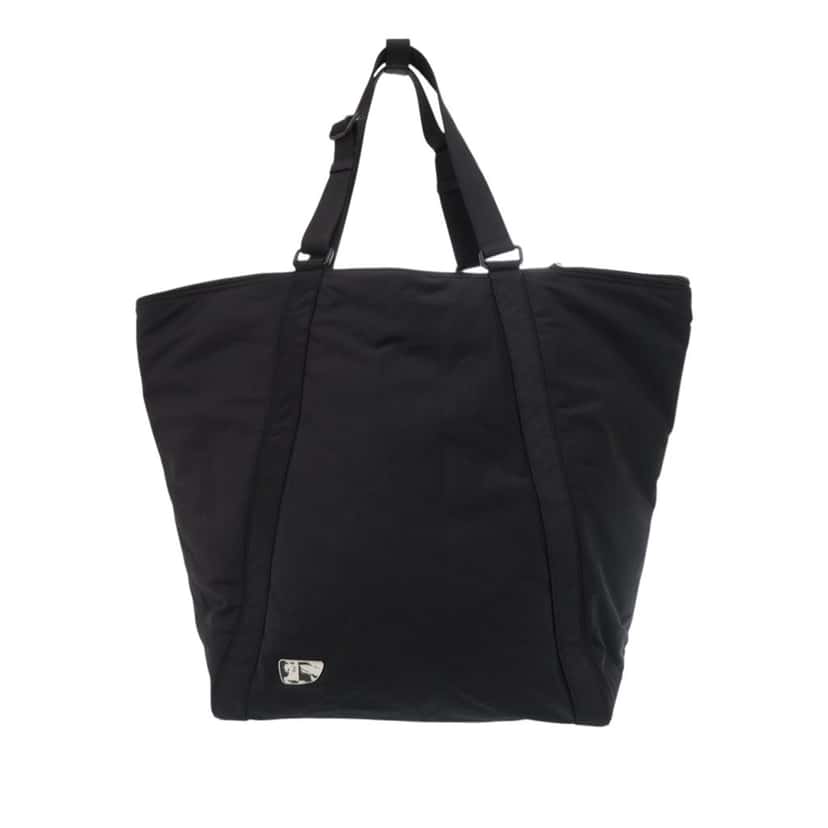 Burberry Nylon Shield Field Tote Black Very good condition - Front View