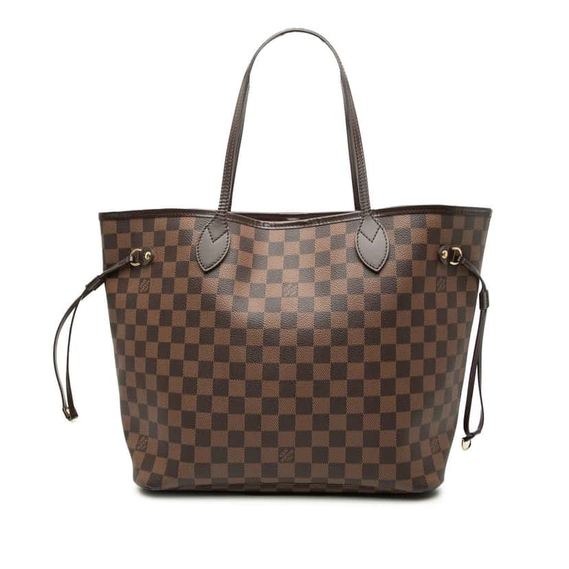 Louis Vuitton Damier Ebene Neverfull MM Brown Very good condition - Front View