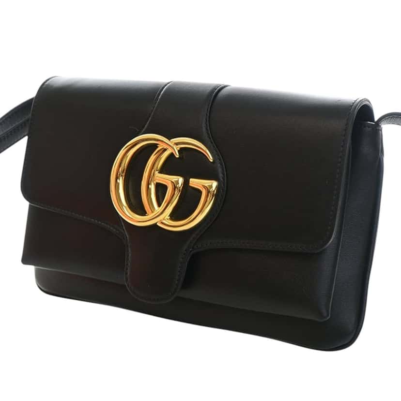 Gucci Small Leather Arli Crossbody Black Leather Very good condition - Inside View
