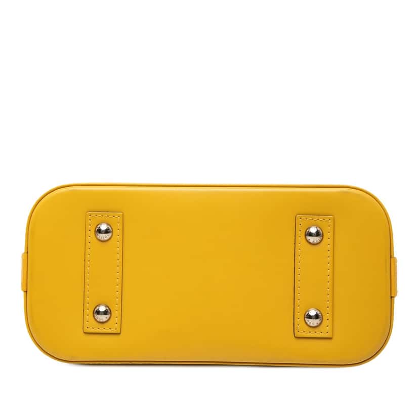 Louis Vuitton Epi Alma BB Yellow Leather Very good condition - Inside View