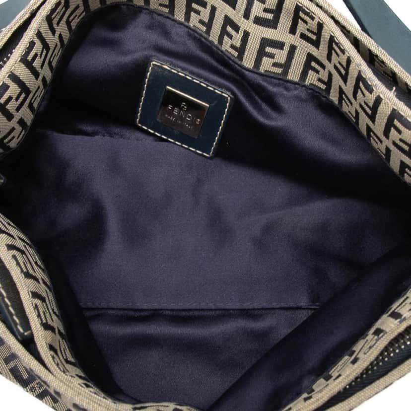 Fendi Zucchino Canvas Shoulder Bag Other Good condition - Model View
