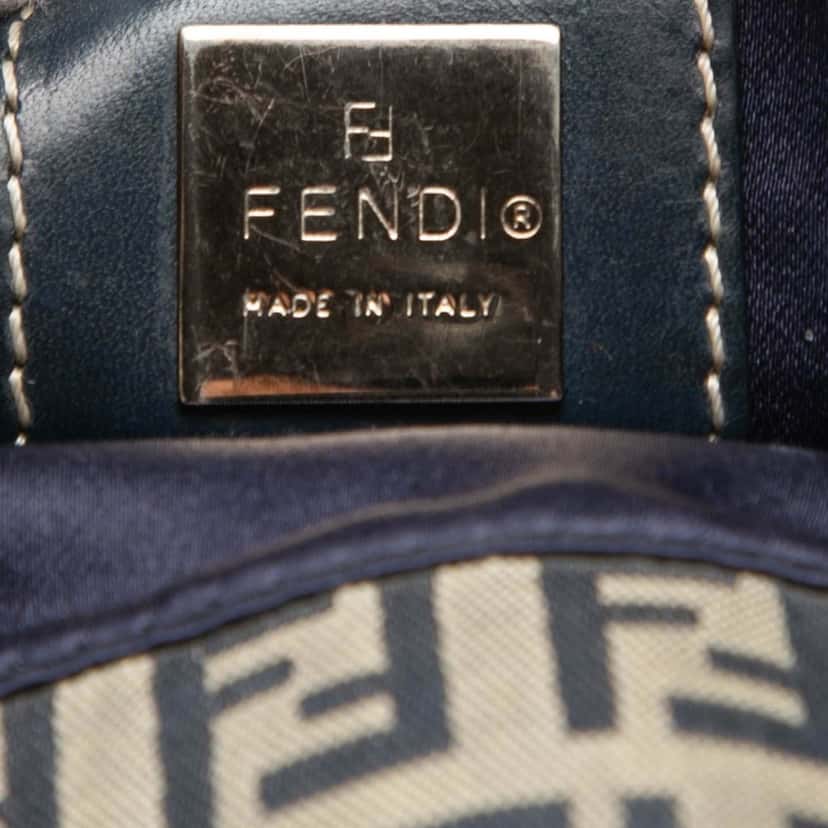 Fendi Zucchino Canvas Shoulder Bag Other Good condition - Box View