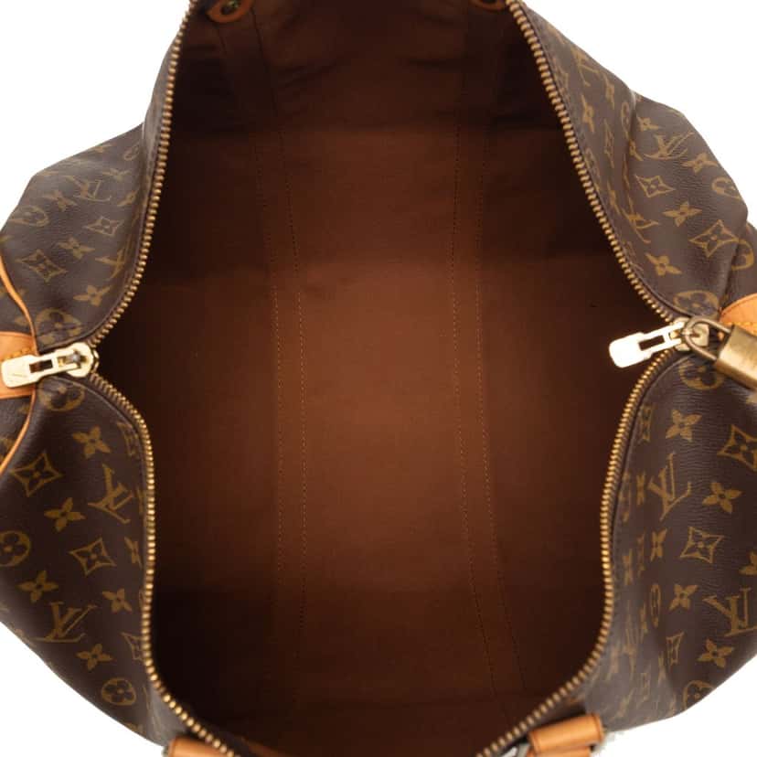 Louis Vuitton Monogram Keepall 50 Brown Good condition - Model View