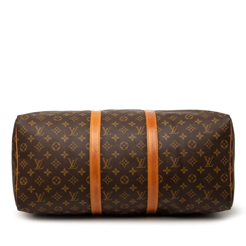 Louis Vuitton Monogram Keepall 50 Brown Good condition - Inside View