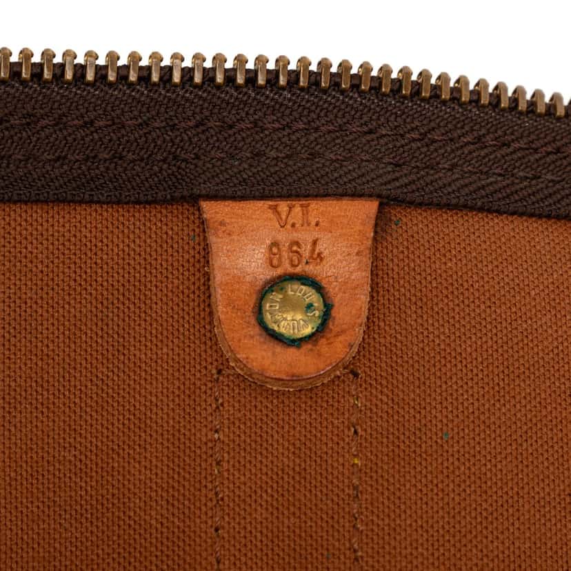Louis Vuitton Monogram Keepall 50 Brown Good condition - Box View