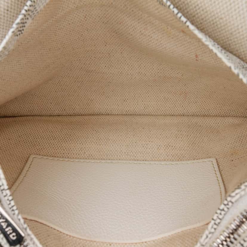 Goyard Goyardine Plumet Pocket Wallet White Very good condition - Box View