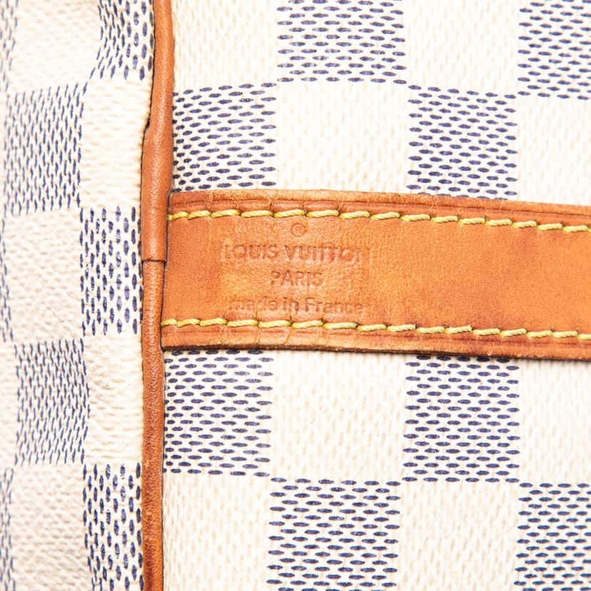 Louis Vuitton Damier Azur Speedy Bandouliere 30 White Very good condition - Box View