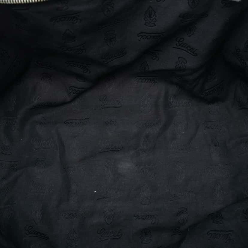 Gucci Fiat 500 Large GG Imprime Web Tote Black Good condition - Model View