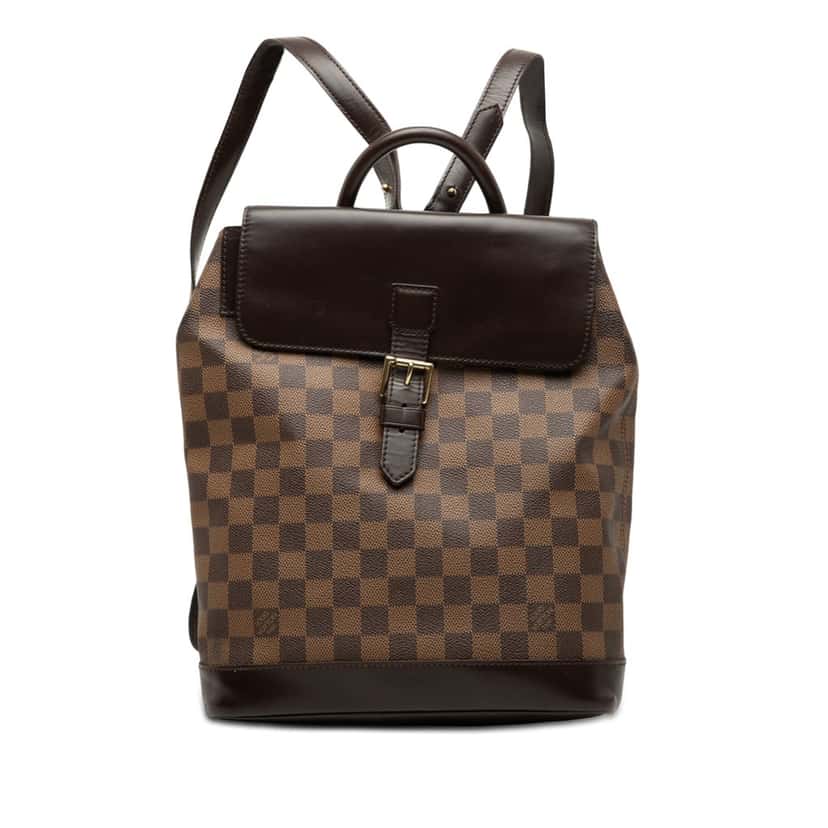 Louis Vuitton Damier Ebene Soho Brown Good condition - Front View