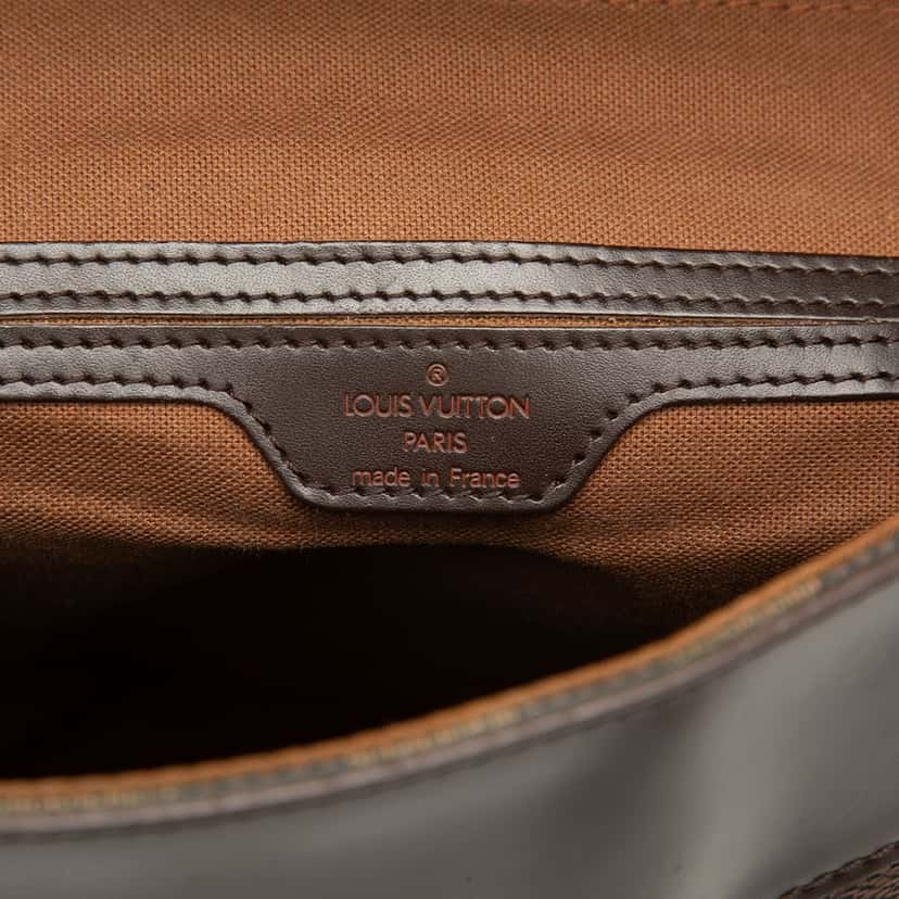 Louis Vuitton Damier Ebene Soho Brown Good condition - Box View