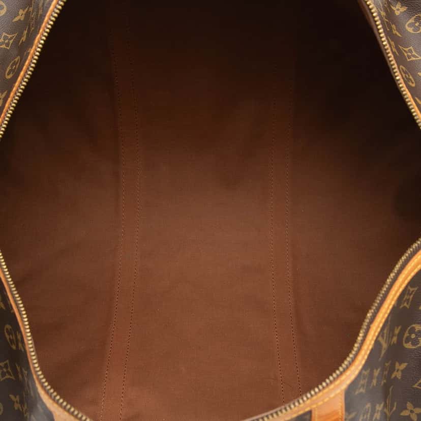 Louis Vuitton Monogram Sac Souple 55 Brown Very good condition - Model View