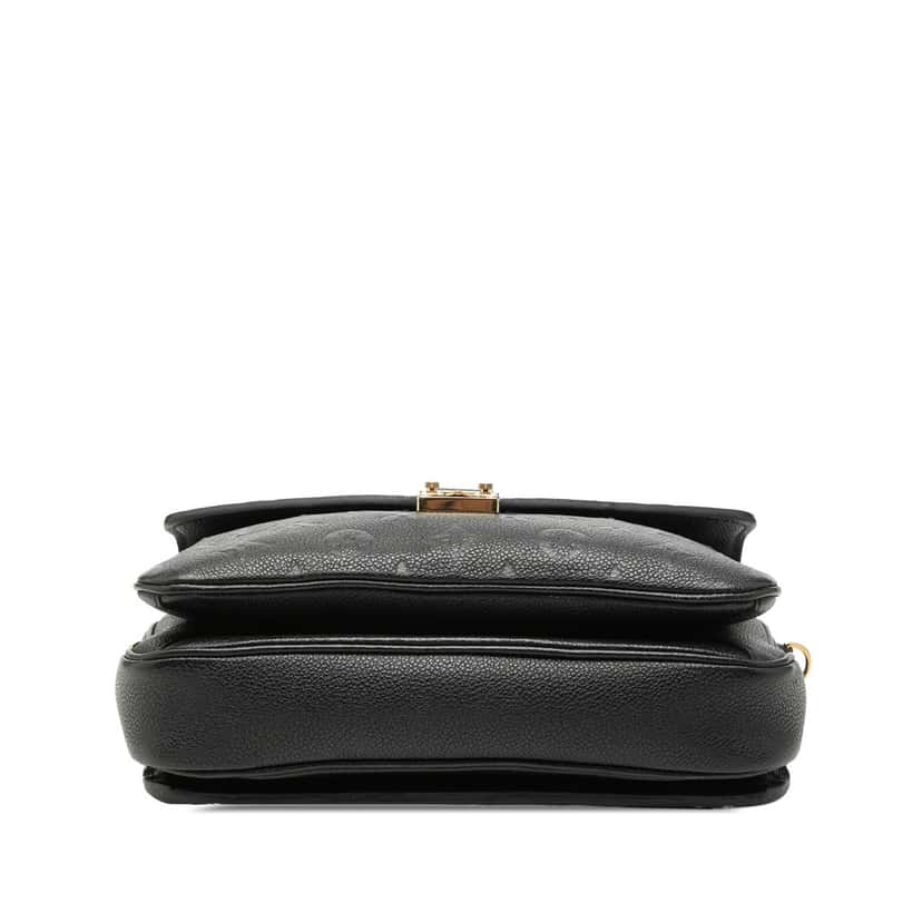 Louis Vuitton Monogram Empreinte Pochette Metis Black Leather Very good condition - Inside View