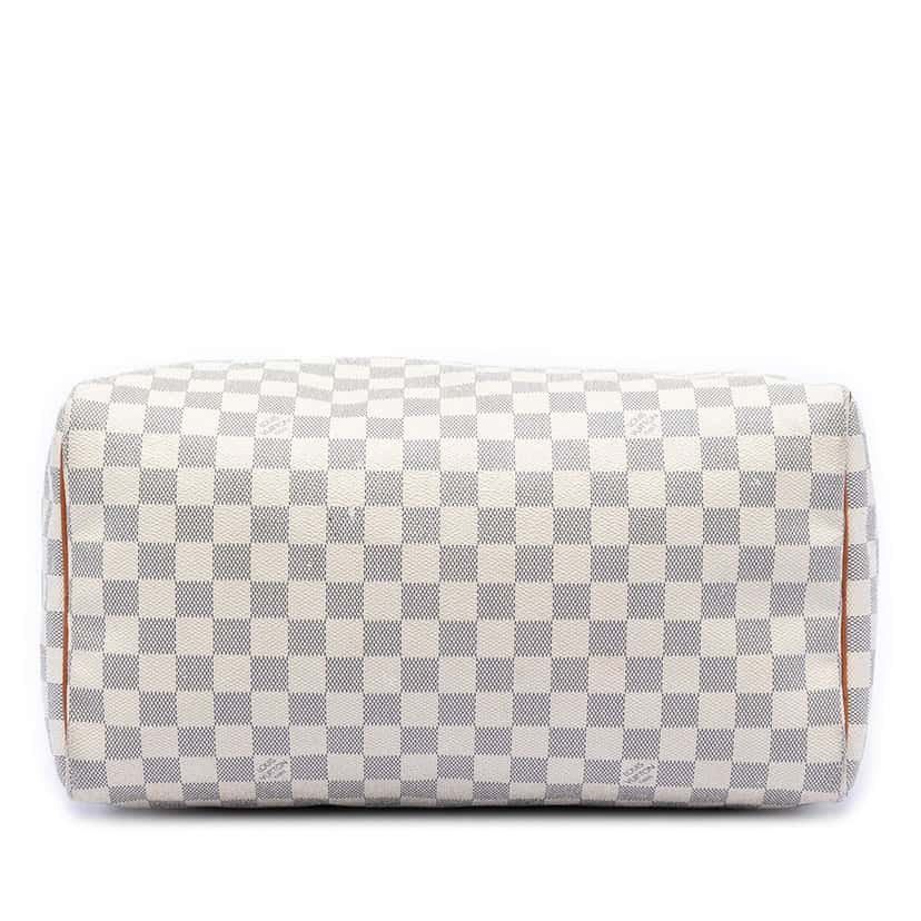 Louis Vuitton Damier Azur Speedy 35 White Very good condition - Inside View