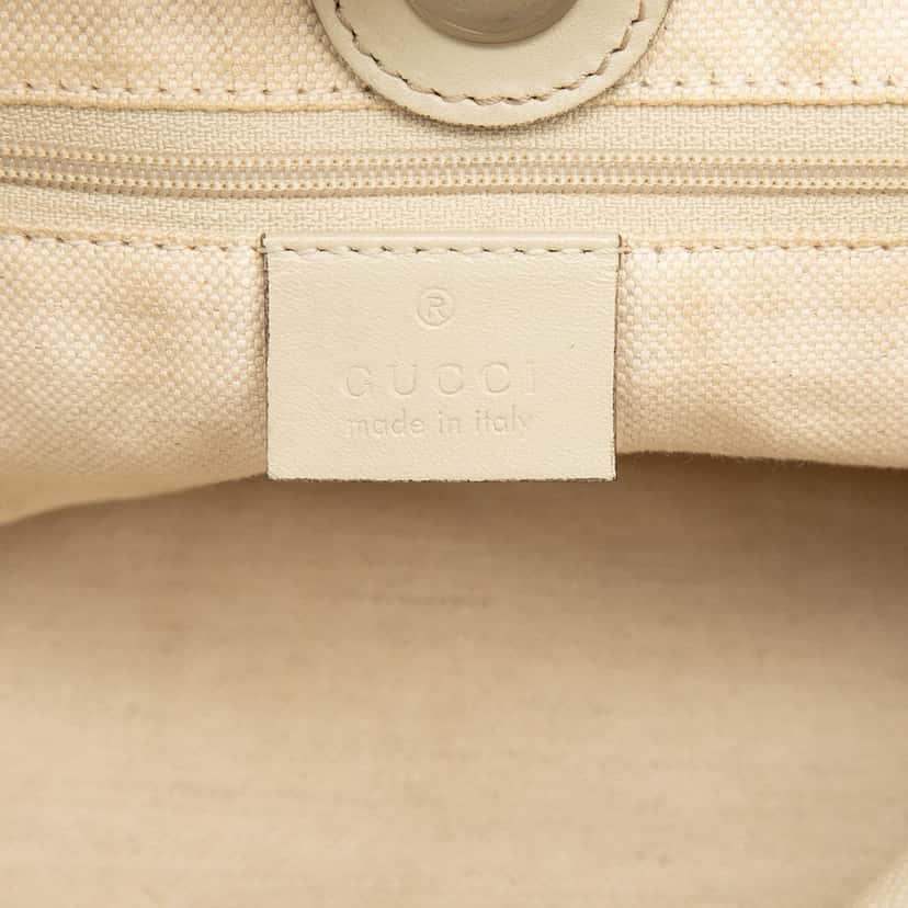 Gucci GG Canvas Sukey Tote Beige Very good condition - Box View