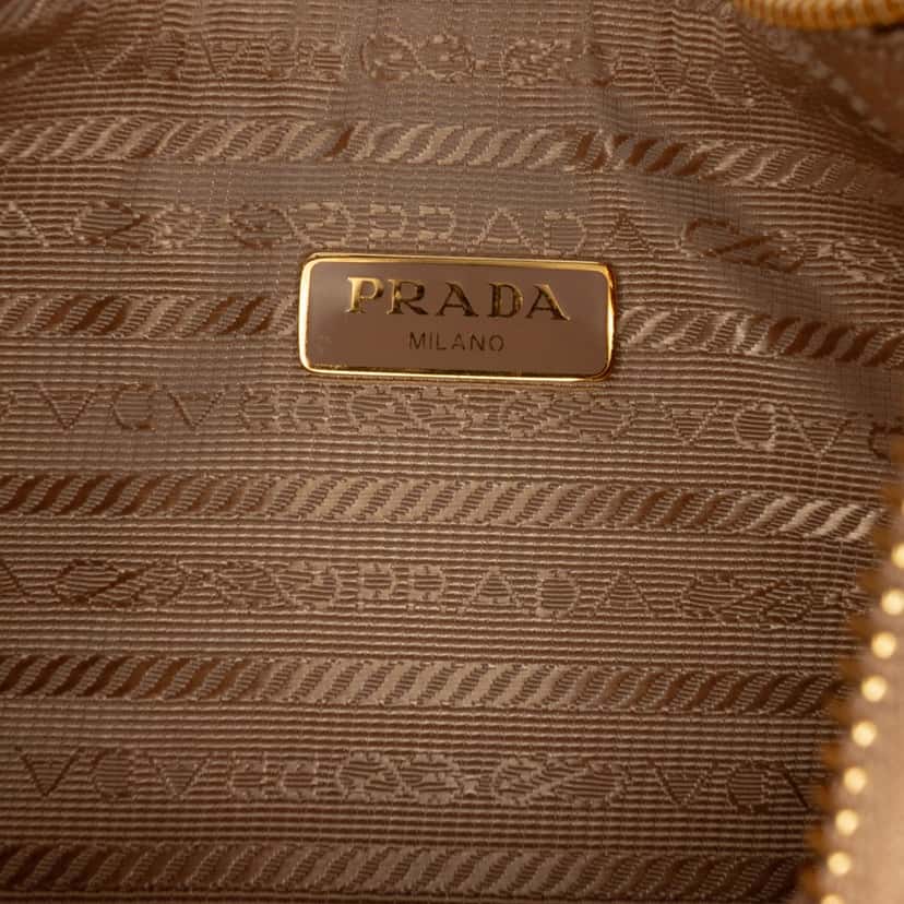 Prada Saffiano Lux Re Edition 2005 Satchel Brown Leather Very good condition - Box View