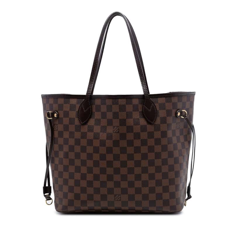 Louis Vuitton Damier Ebene Neverfull MM Brown Very good condition - Front View