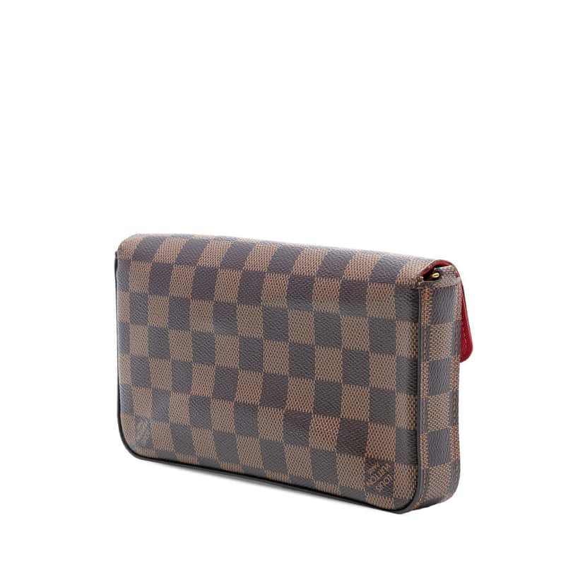 Louis Vuitton Damier Ebene Pochette Felicie Brown Very good condition - Back View