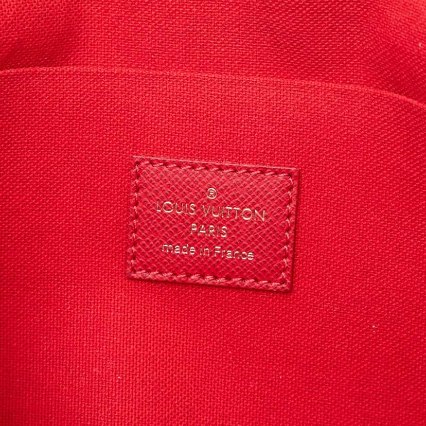 Louis Vuitton Damier Ebene Pochette Felicie Brown Very good condition - Box View