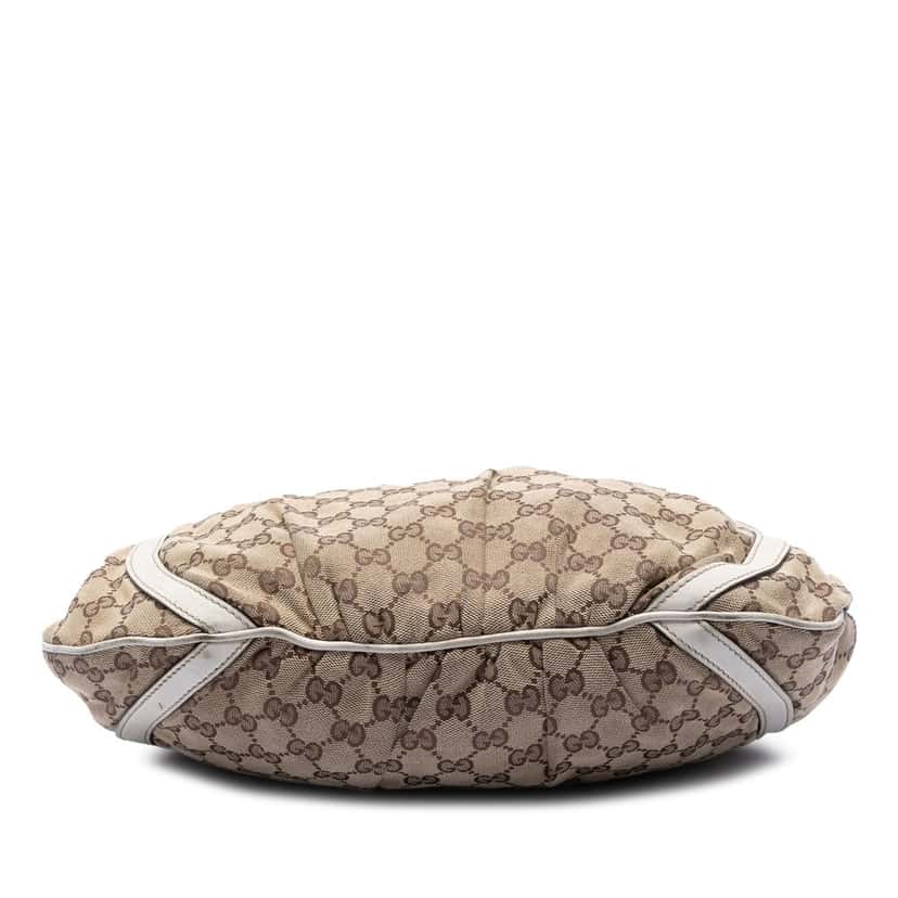 Gucci GG Canvas Abbey D Ring Crossbody Beige Very good condition - Inside View