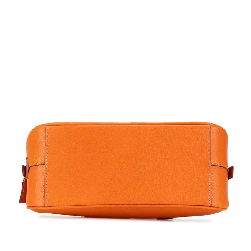 Prada Mini Cinghiale Satchel Orange Leather Very good condition - Inside View