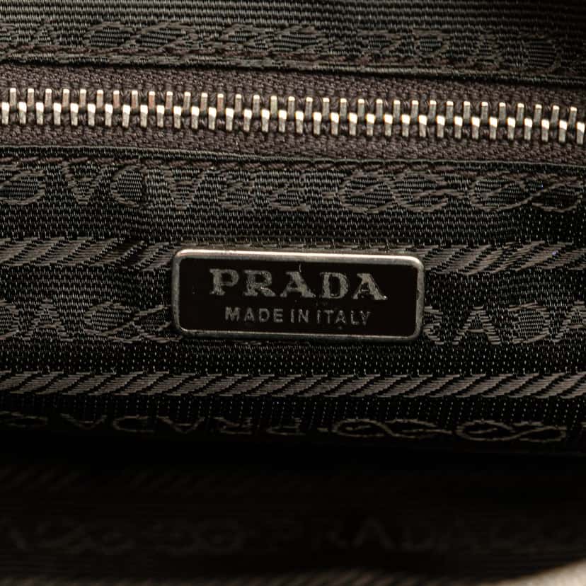 Prada Mini Cinghiale Satchel Orange Leather Very good condition - Box View