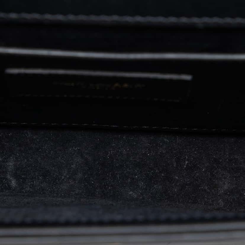 Saint Laurent Small Smooth Calfskin Monogram Kate Tassel Crossbody Black Leather Very good condition - Model View