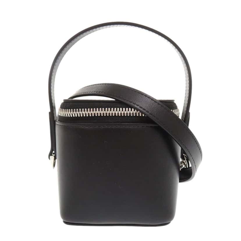 Ferragamo Micro Leather Satchel Black Leather Very good condition - Front View