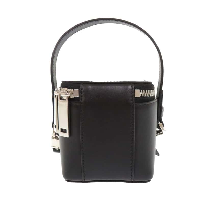 Ferragamo Micro Leather Satchel Black Leather Very good condition - Back View