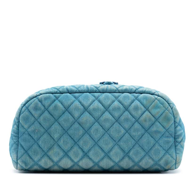 Chanel Large Denim Urban Spirit Backpack Blue Very good condition - Inside View