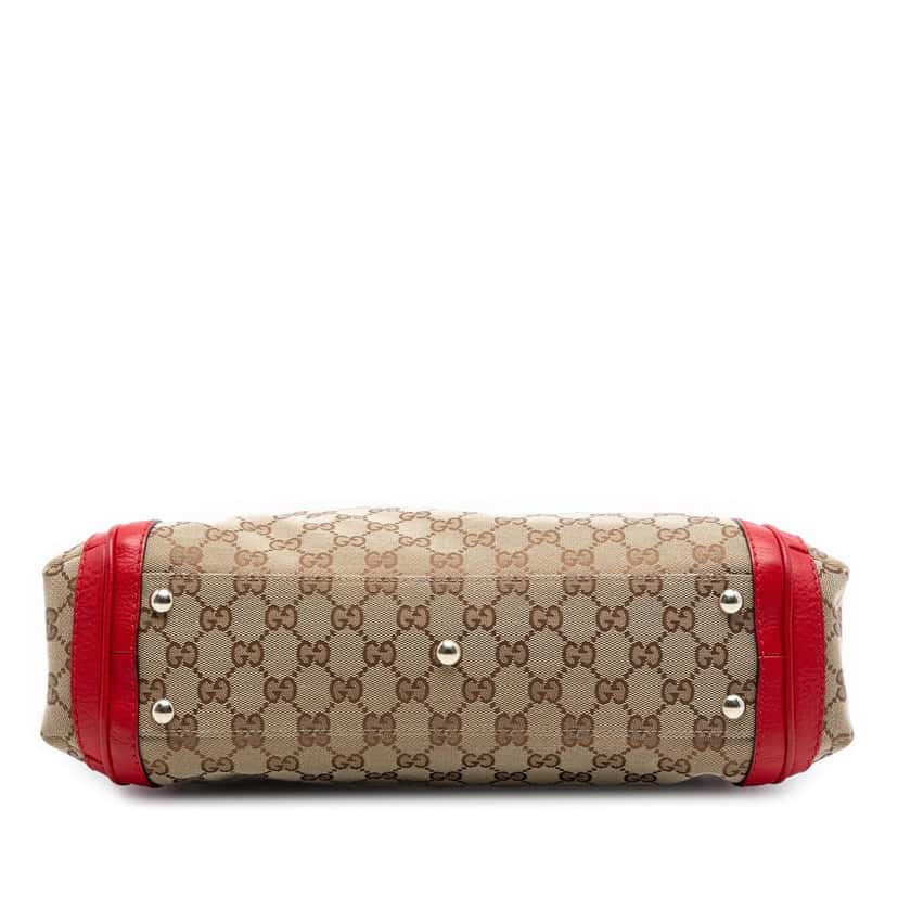 Gucci GG Canvas Bella Satchel Beige Very good condition - Inside View