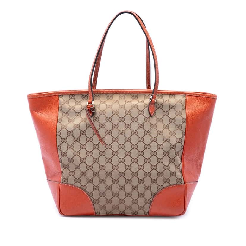 Gucci GG Canvas Bree Tote Beige Very good condition - Front View
