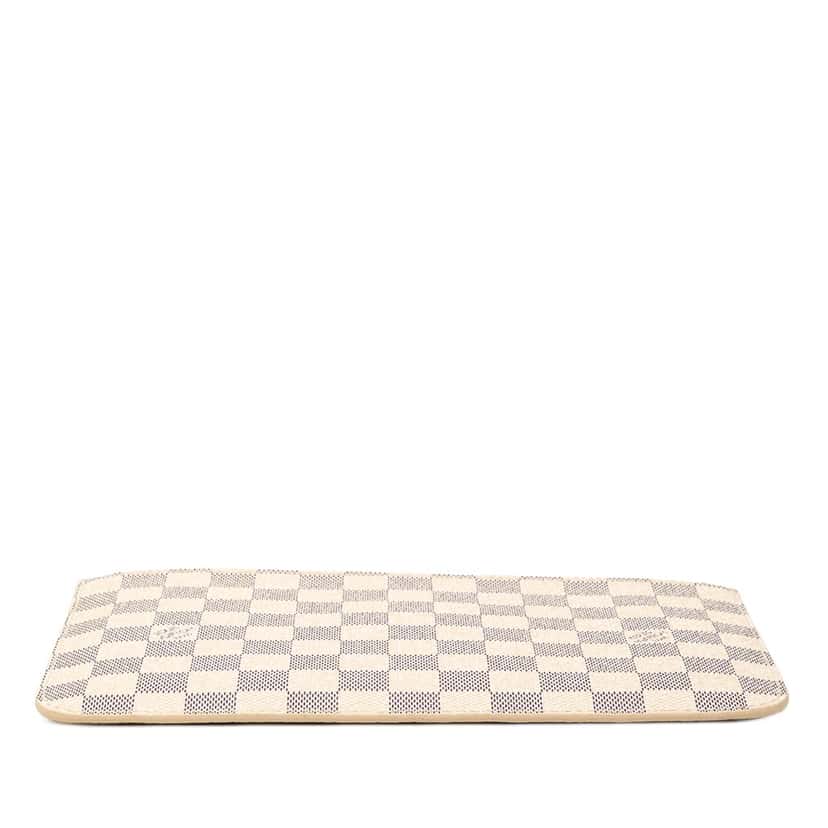 Louis Vuitton Damier Azur Neverfull MM Pouch White Very good condition - Inside View