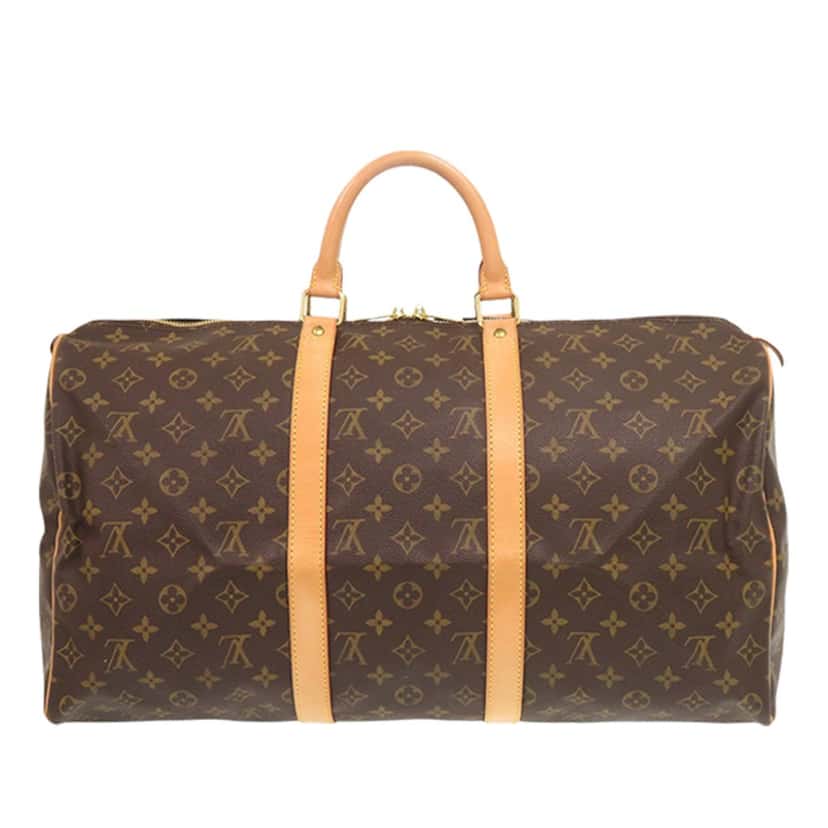 Louis Vuitton Monogram Keepall 50 Brown Very good condition - Back View