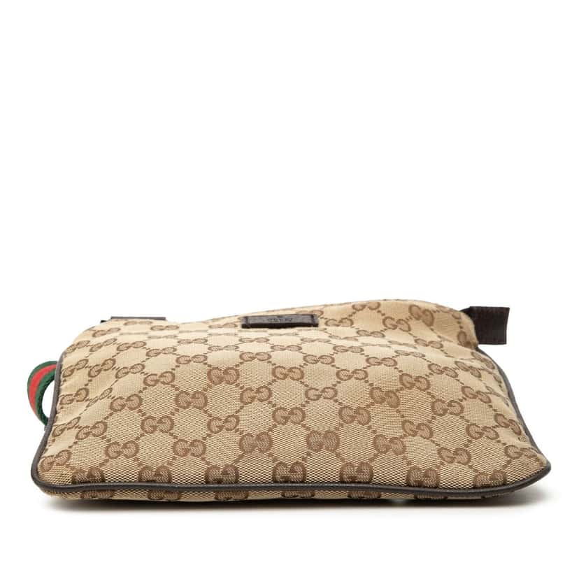 Gucci GG Canvas Web Crossbody Beige Very good condition - Inside View
