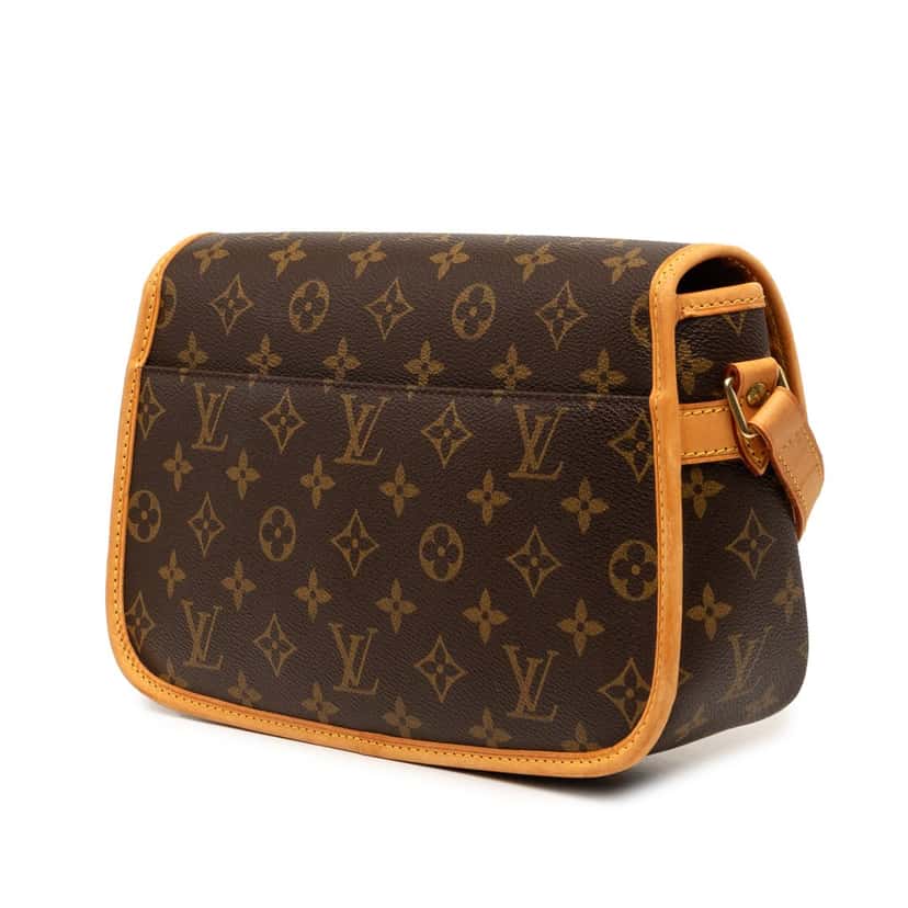 Louis Vuitton Monogram Sologne Brown Very good condition - Back View