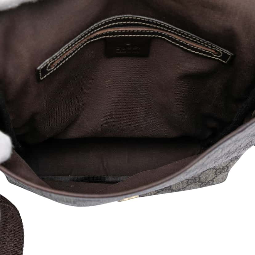 Gucci GG Supreme Crossbody Beige Very good condition - Model View
