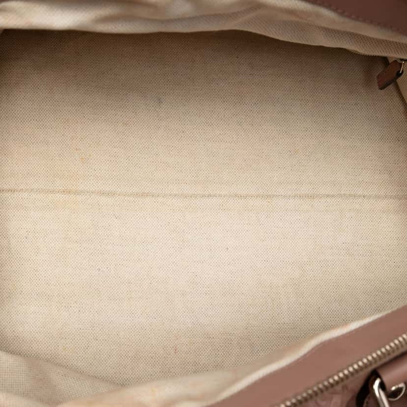 Gucci Guccissima Sukey Satchel Pink Leather Very good condition - Model View